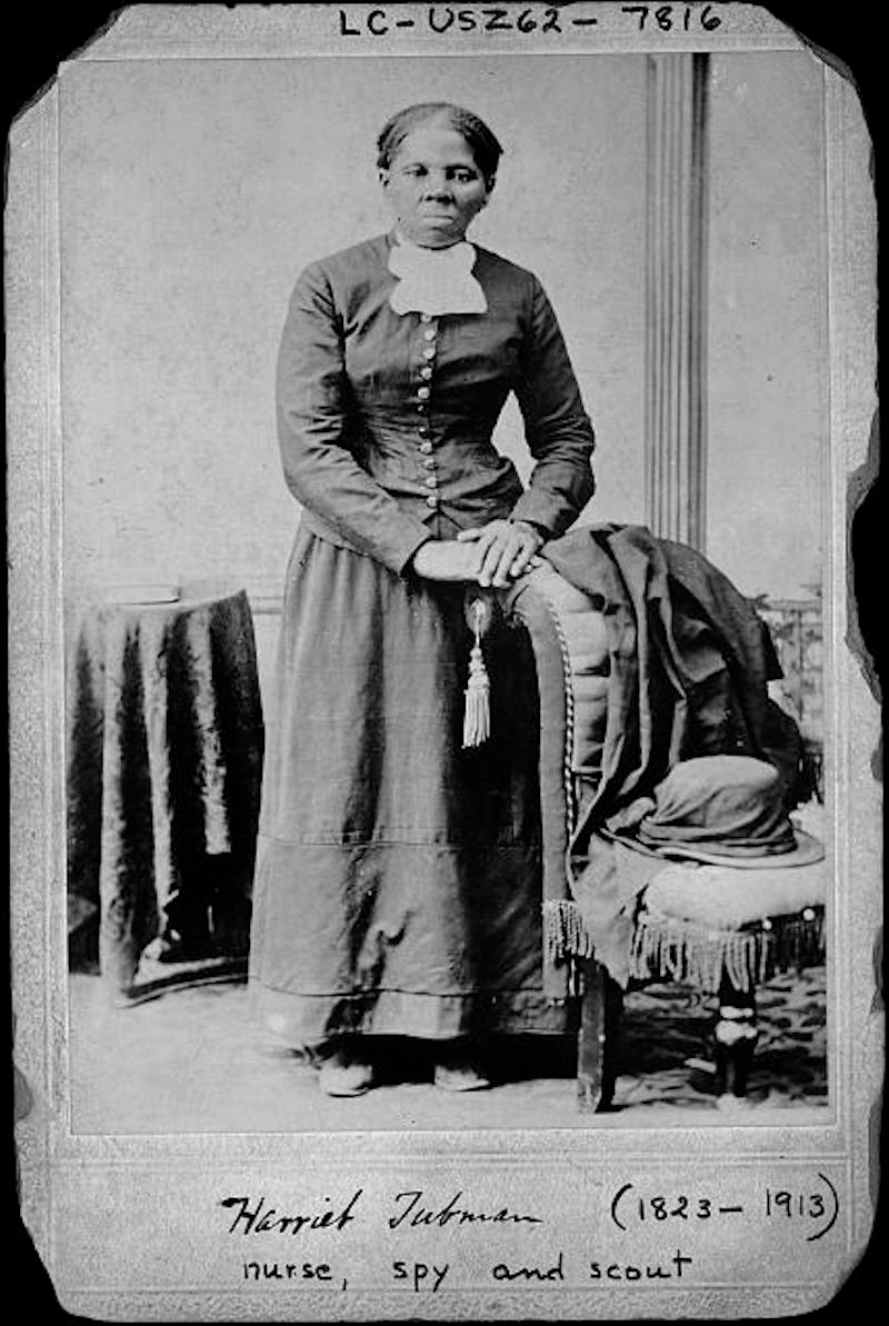 Harriet Tubman between 1871-76/Image via Library of Congress.